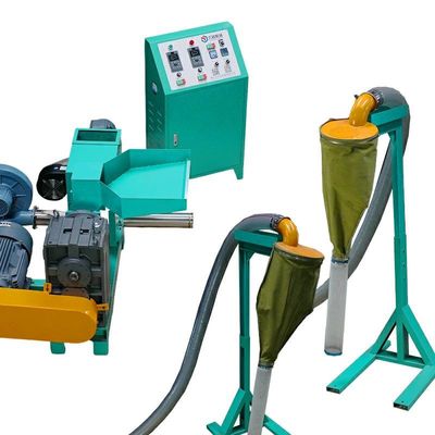 Máquina plástica extruida del aglomerador para la granulación de reciclaje del HDPE del PVC