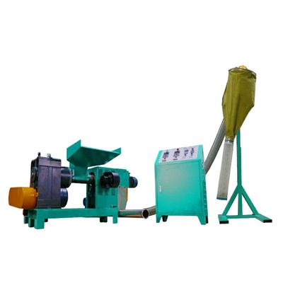 Equipo de reciclaje de HDPE de poliestireno plástico automático 17KW