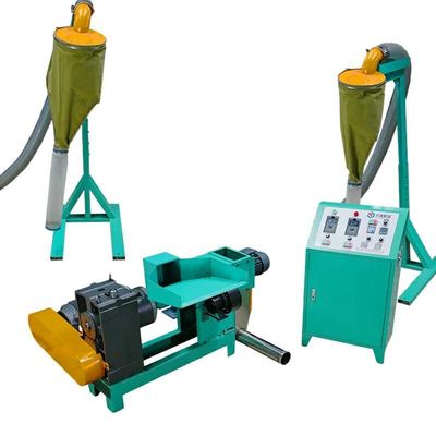 Máquina de gránulos de plástico reciclado por extrusión para peletización de LLDPE PP