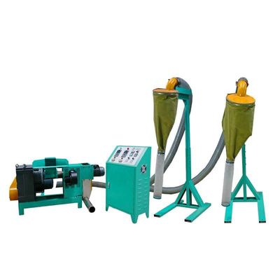 Máquina de granulación de plástico para materiales a granel en pequeña escala trituradora de plástico 19KW